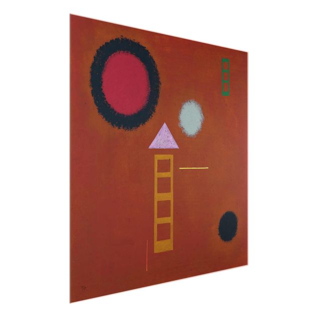 Tableaux en verre abstraits Wassily Kandinsky - Calmé