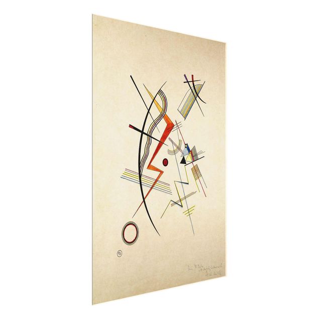 Tableaux en verre abstraits Wassily Kandinsky - Don annuel à la Société Kandinsky