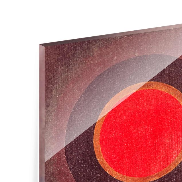 Tableaux rouges Wassily Kandinsky - Cercles et lignes