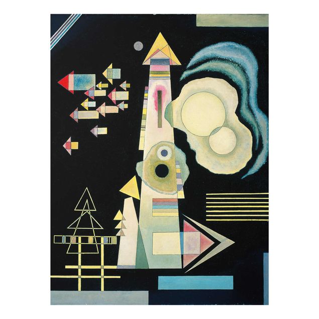 Tableau moderne Wassily Kandinsky - Flèches