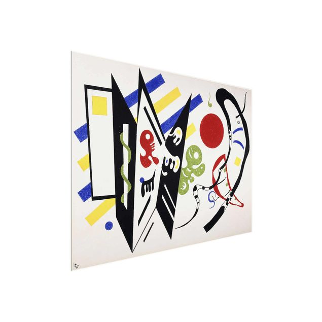 Tableaux en verre abstraits Wassily Kandinsky - Reciproque