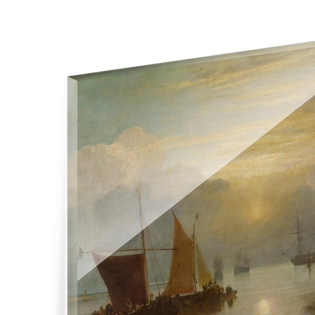 Tableau de Turner William Turner - Soleil se levant à travers la vapeur