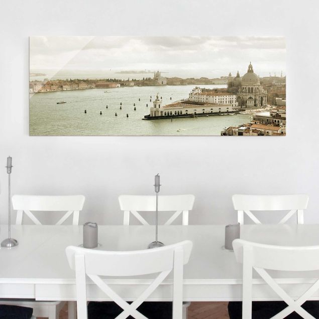 Déco mur cuisine Lagune de Venise