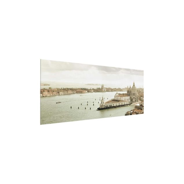 Tableau style vintage Lagune de Venise