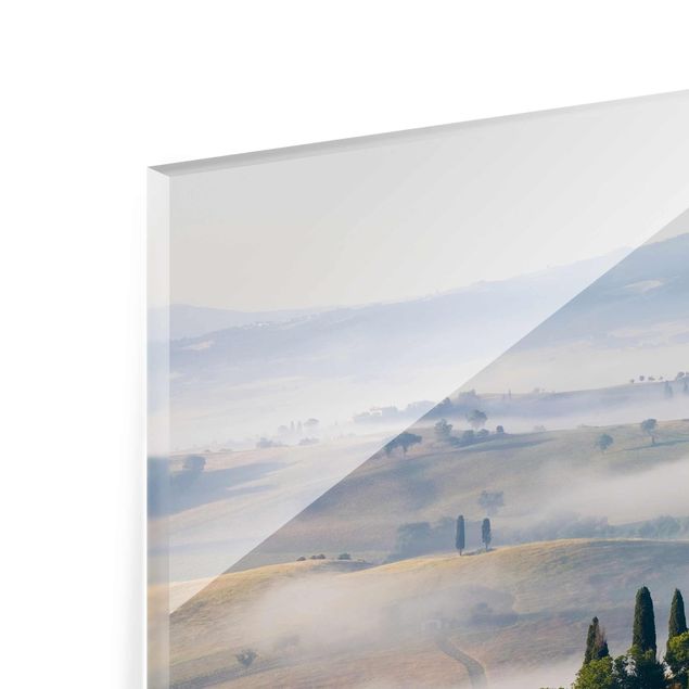 Tableaux en verre magnétique Domaine de campagne en Toscane