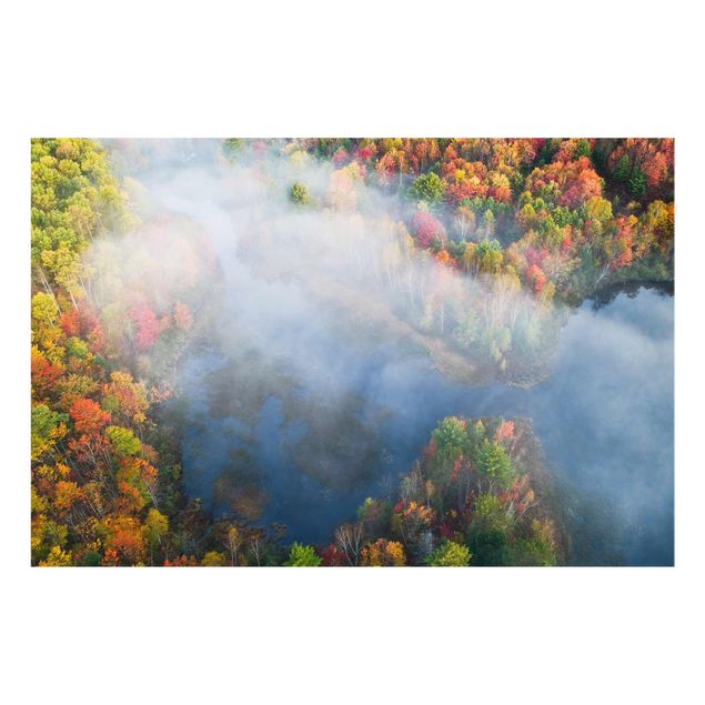 Tableau nature Vue aérienne - Symphonie d'automne