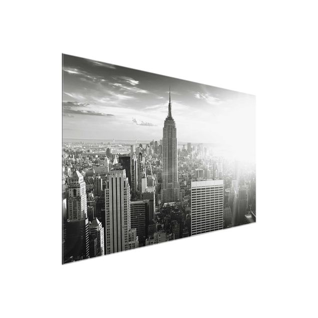 Tableaux en verre architecture & skyline Manhattan Skyline