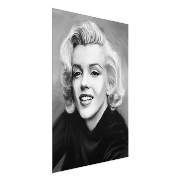 Tableaux portraits Marilyn en privé