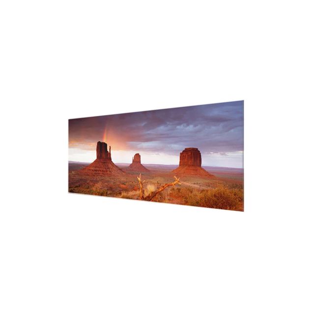 Tableaux modernes Monument Valley au coucher du soleil