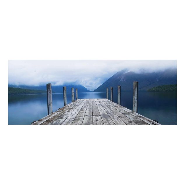 Tableaux moderne Parc national des lacs Nelson, Nouvelle-Zélande