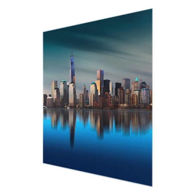 Tableau de ville New York World Trade Center