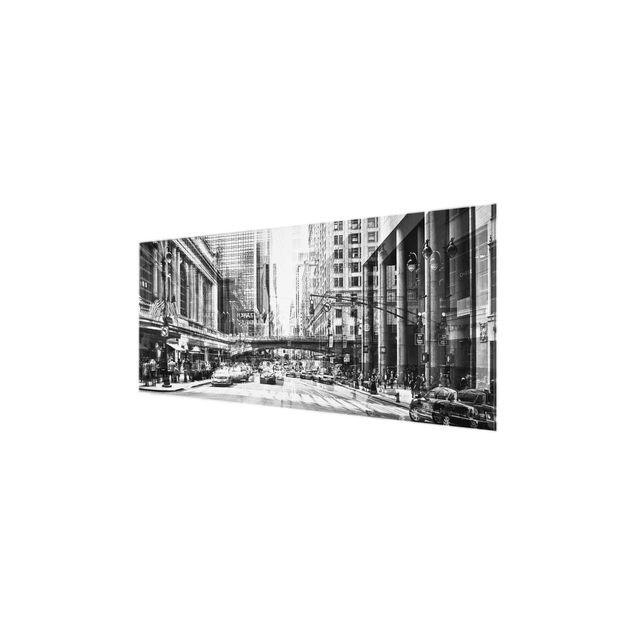 Tableaux modernes NYC Urban black and white