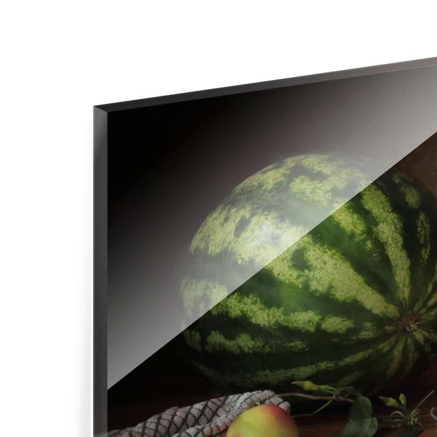 Tableau en verre - Still Life With Melon
