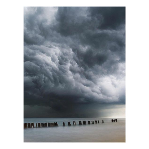 Tableaux moderne Nuages d'orage au-dessus de la mer Baltique
