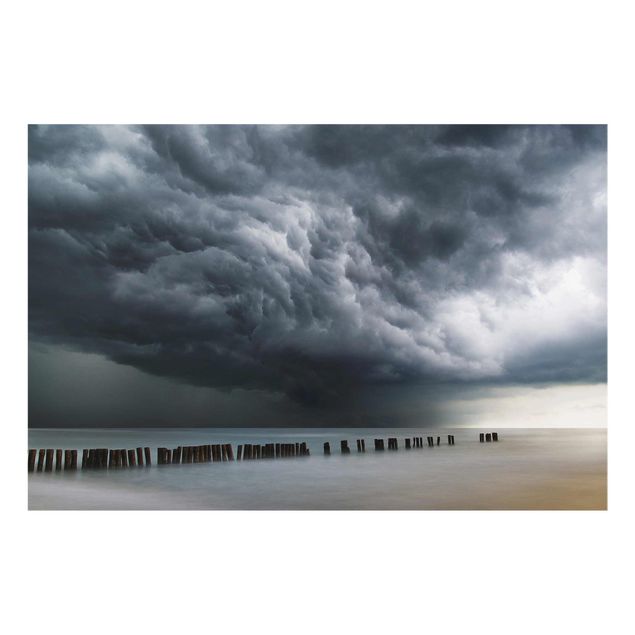Tableaux moderne Nuages d'orage au-dessus de la mer Baltique