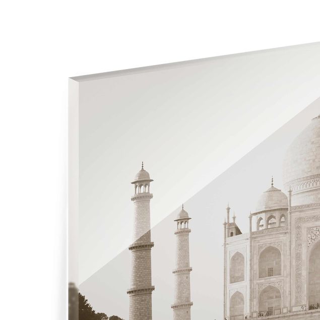 Tableau en verre - Taj Mahal