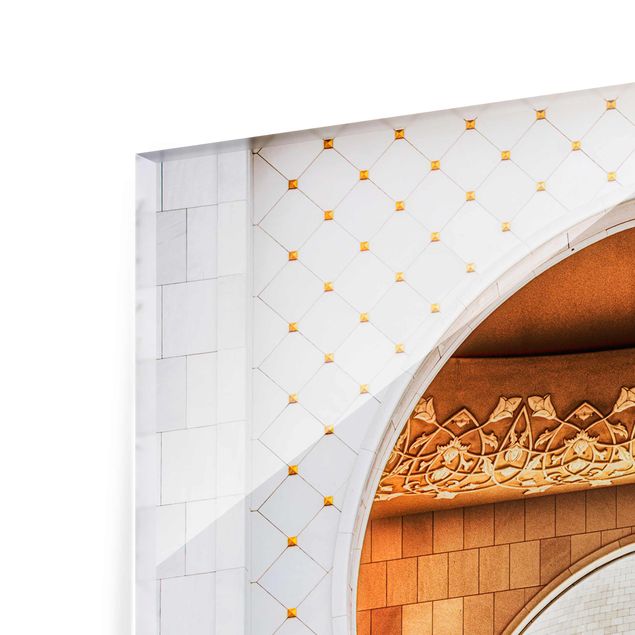 Tableau en verre - Gate To The Mosque