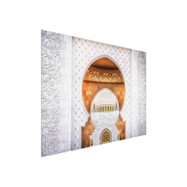 Tableau spirituel Porte de la mosquée
