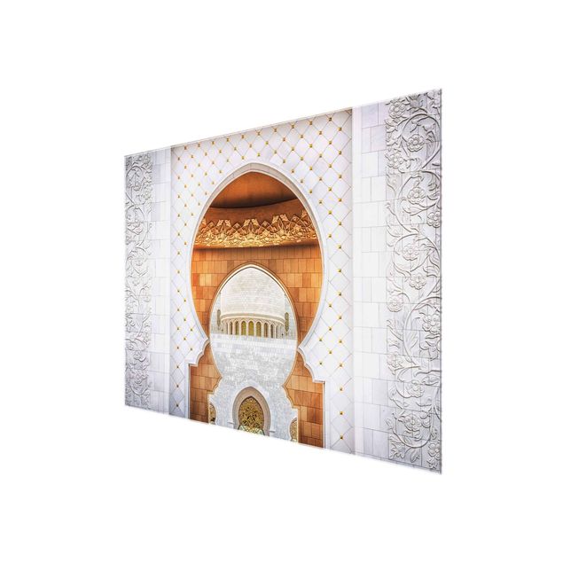 Tableaux en verre magnétique Porte de la mosquée