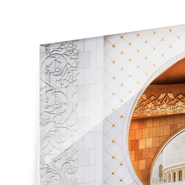 Tableau en verre - Gate To The Mosque