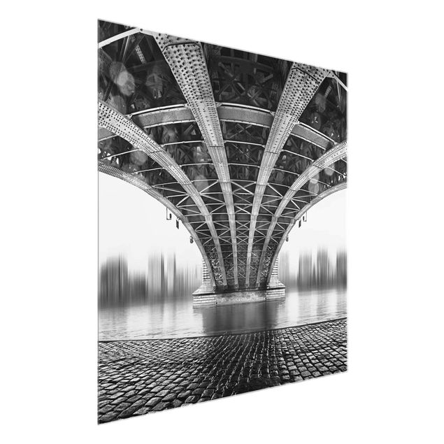 Tableaux moderne Sous le pont de fer