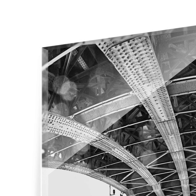 Tableaux en verre magnétique Sous le pont de fer