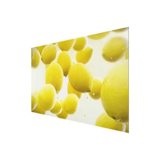 Tableaux muraux Citrons dans l'eau