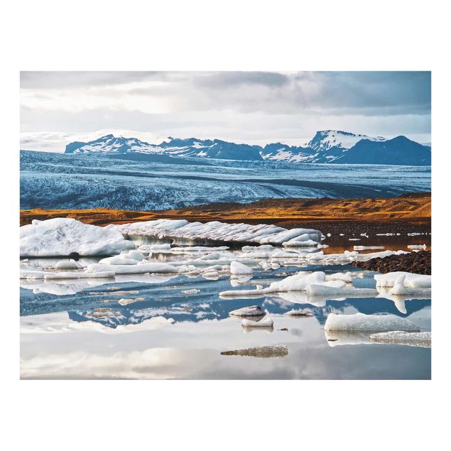 Tableaux modernes Lagune de glacier