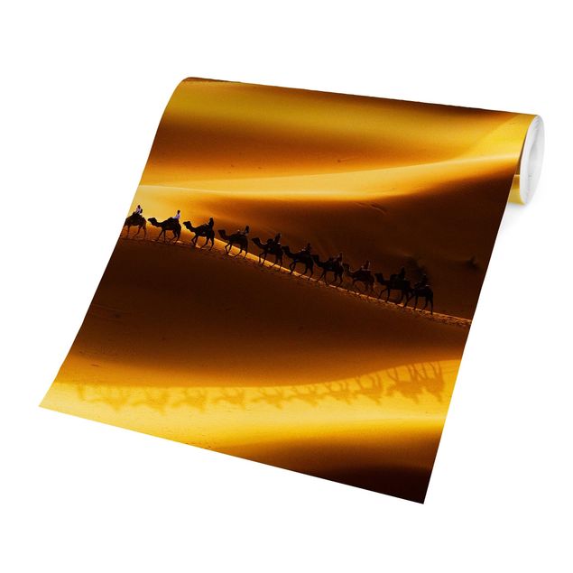 Papier peint paysage Dunes d'or
