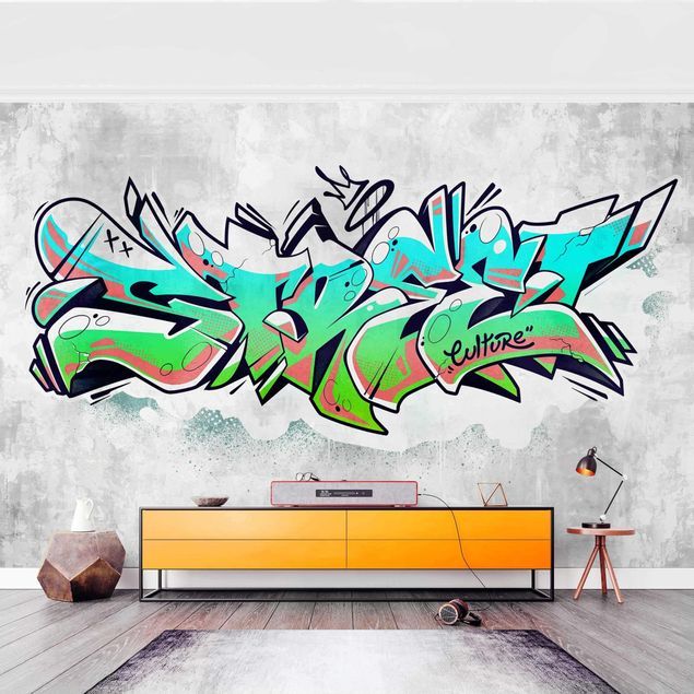 Tapisserie moderne Graffiti Art Street Culture