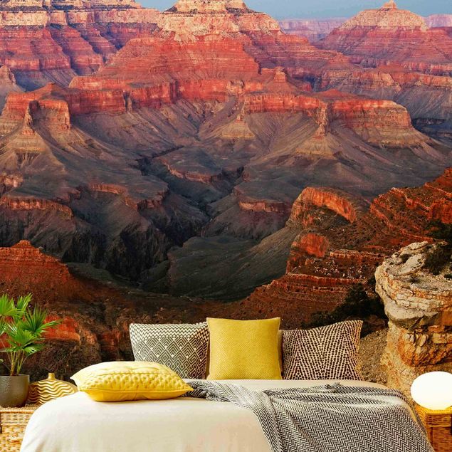 Papier peint paysage Grand Canyon après le coucher du soleil