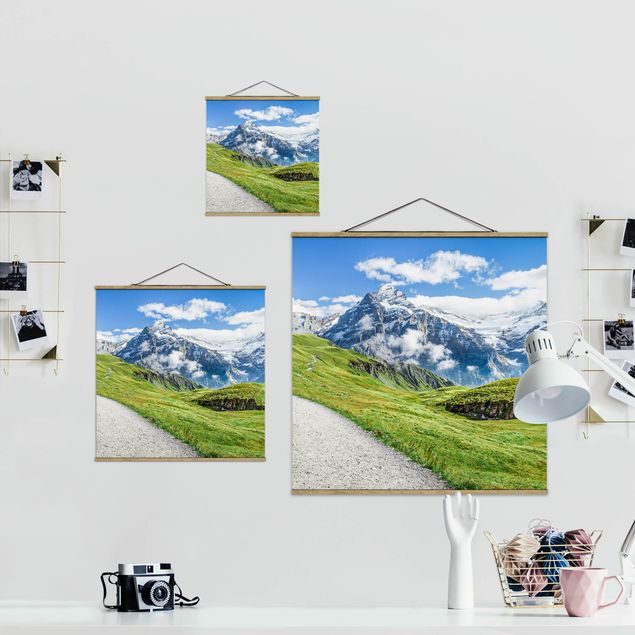 Tableau nature Panorama de Grindelwald