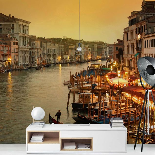Papier peint panoramique ville Grand Canal de Venise