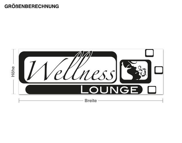 Décorations cuisine Wellness Lounge Retro Look