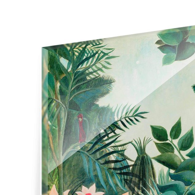 Tableaux fleurs Henri Rousseau - La jungle équatoriale
