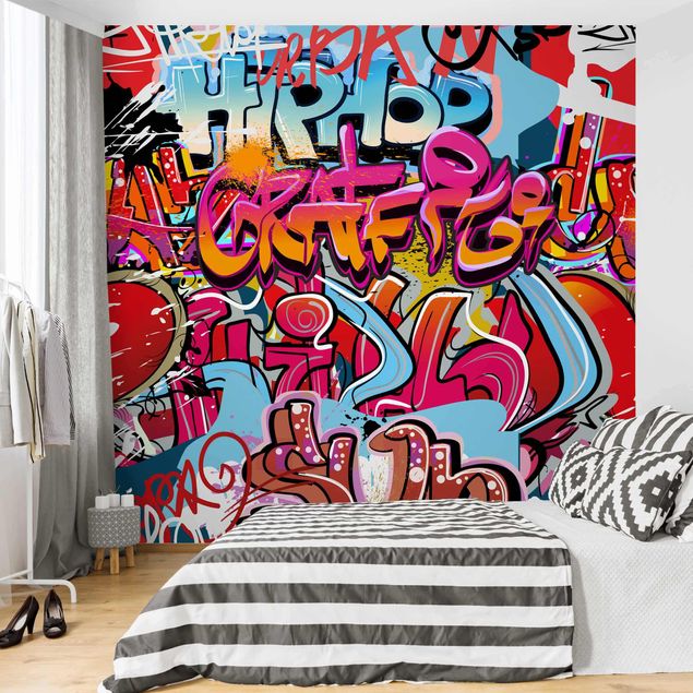 Papiers peints modernes Hip Hop Graffiti