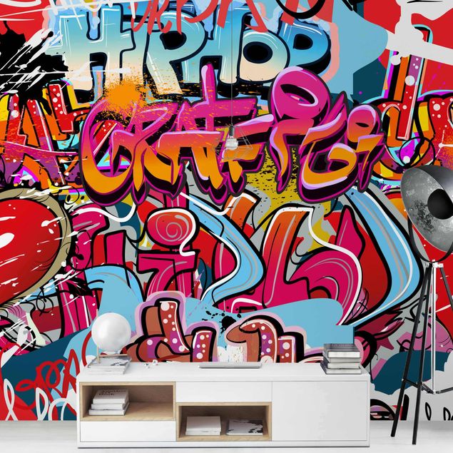 Papiers peints industriel Hip Hop Graffiti