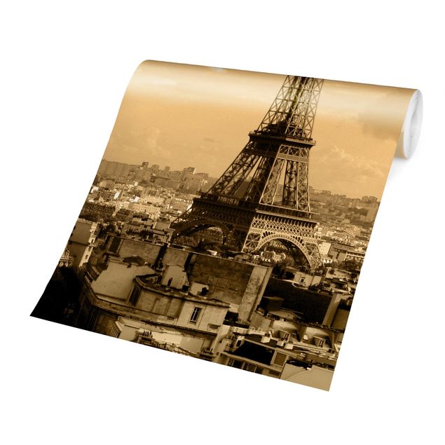 Papier peint ville I love Paris