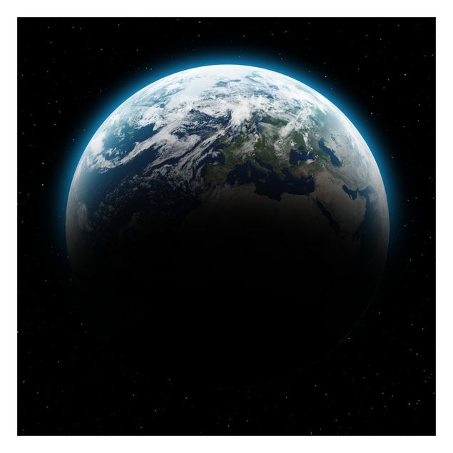 Papier peint - Illuminated Planet Earth