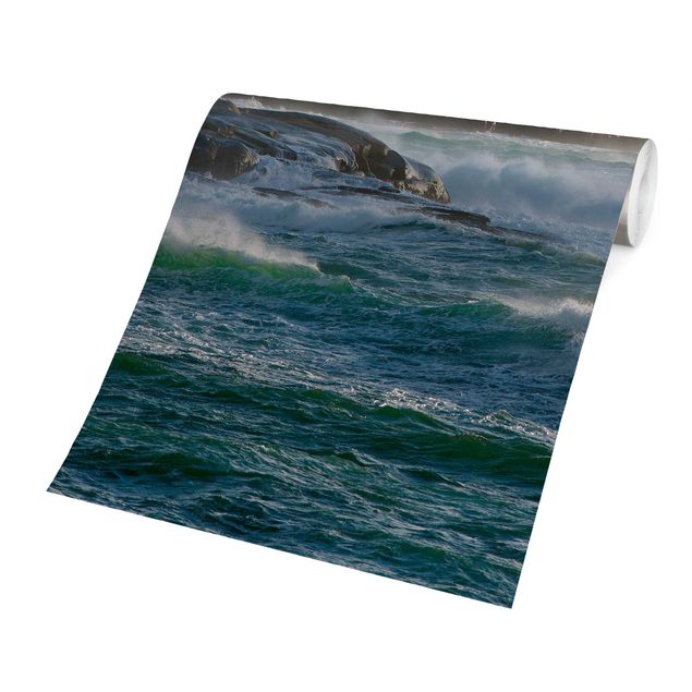 Papier peint panoramique paysage Dans la protection du phare