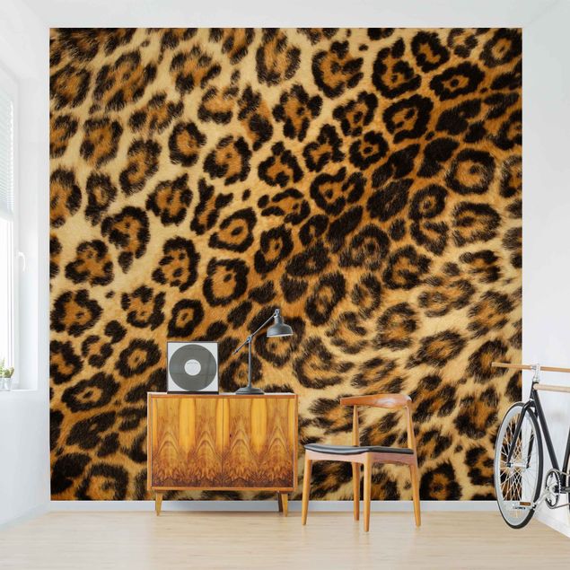 Papier peint moderne Peau de jaguar