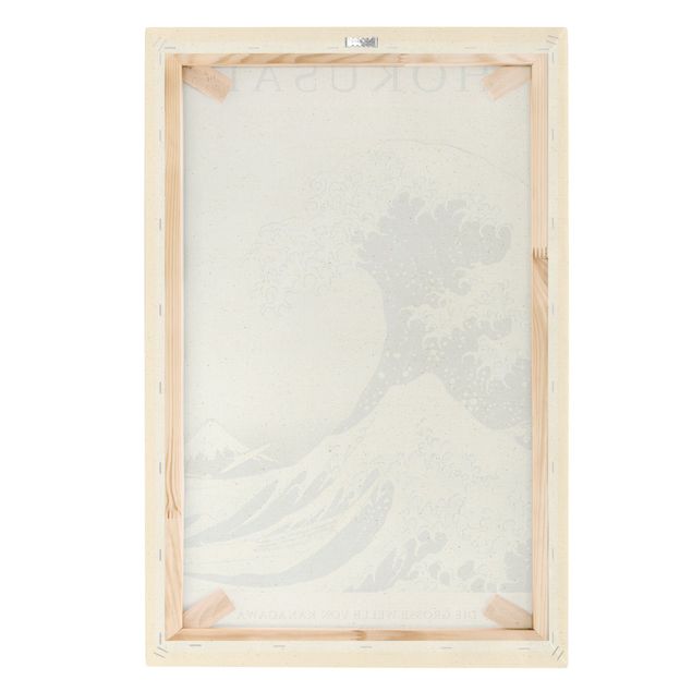Tableaux toile Katsushika Hokusai - La grande vague de Kanagawa - Édition musée