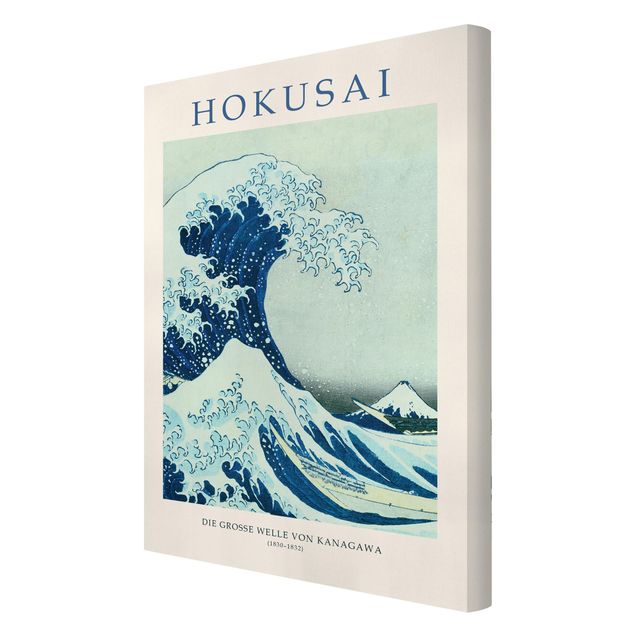 Tableaux de Katsushika Hokusai Katsushika Hokusai - The Big Wave Of Kanagawa - Museum Edition