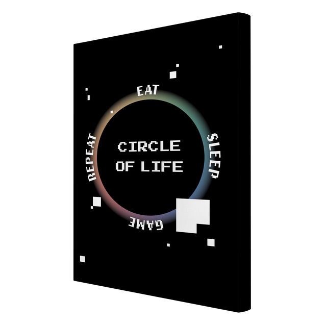 Impressions sur toile Classical Video Game Circle Of Life
