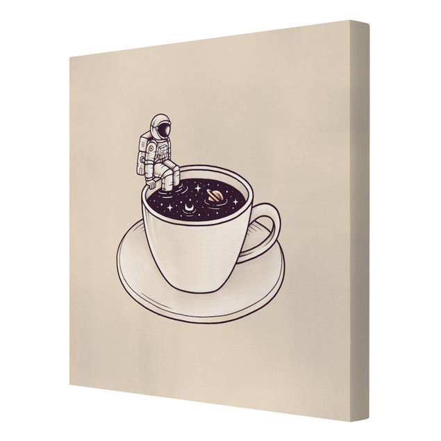 Impressions sur toile Cosmic Coffee