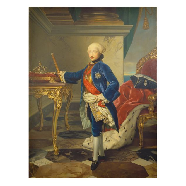 Tableaux vintage Anton Raphael Mengs - Ferdinand IV roi de Naples