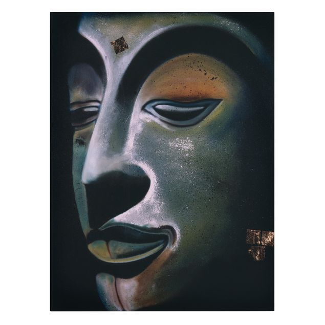 Tableau gris Assam Bouddha