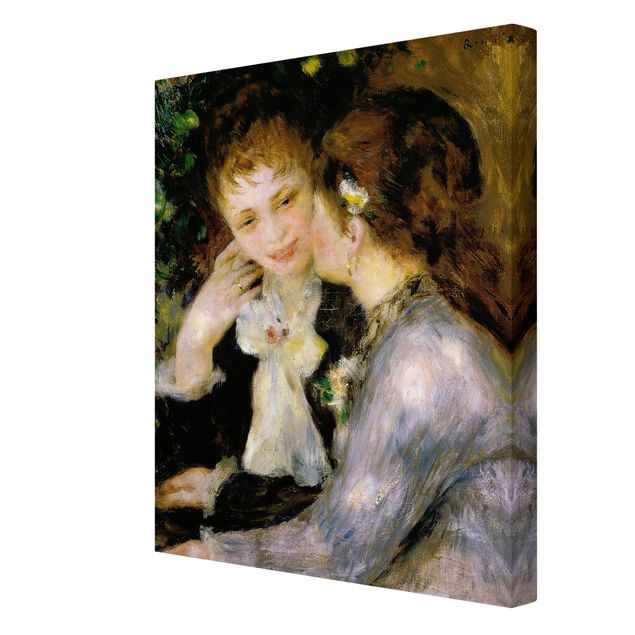 Tableaux portraits Auguste Renoir - Confidences