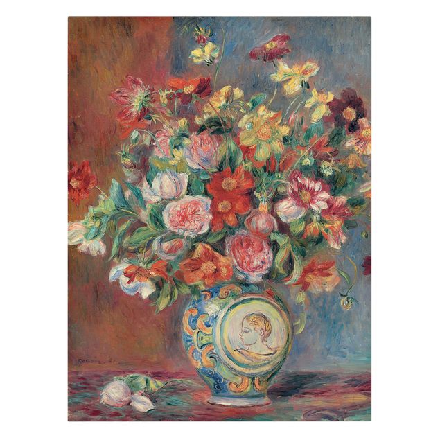 Tableaux fleurs Auguste Renoir - Vase à fleurs