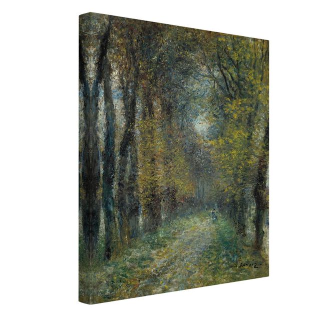 Tableau arbres Auguste Renoir - L'Allée